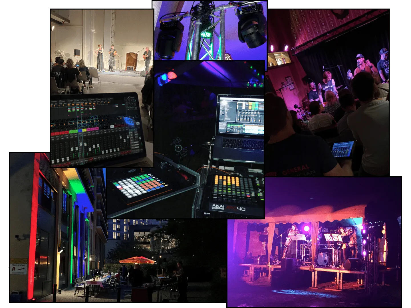 Speziell für Konzerte von General Musician Services Ralph Weber