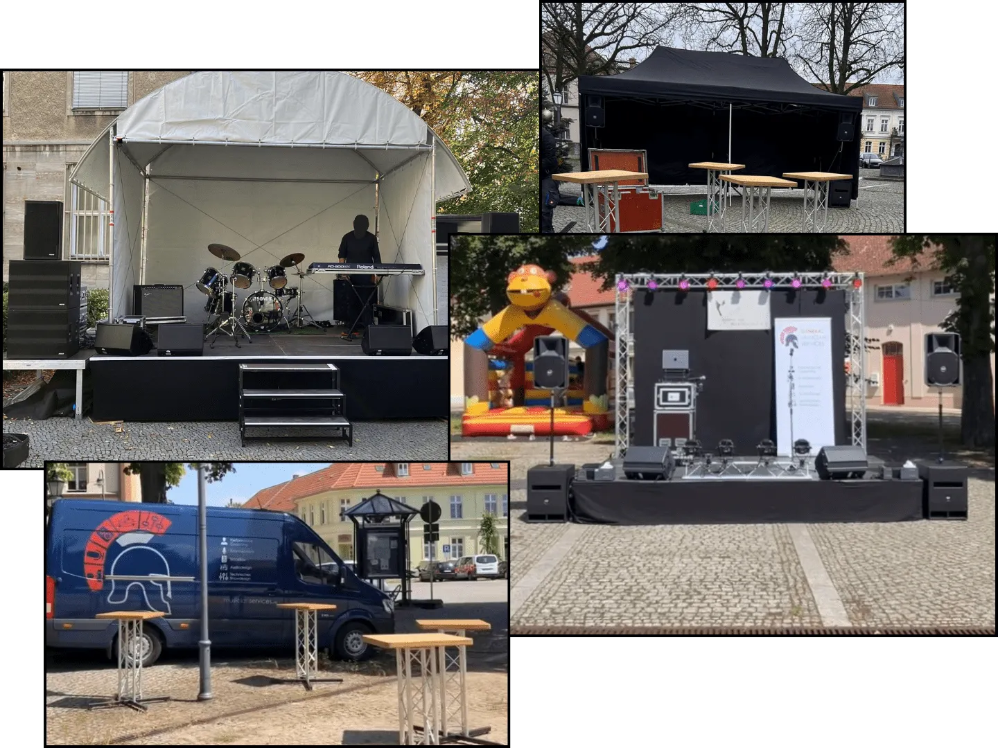 Speziell für Dorf- und Stadtfeste von General Musician Services Ralph Weber